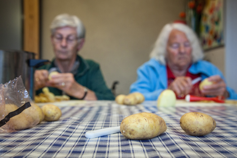 Alledaagse zaken trainen in ontmoetingscentrum