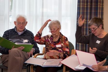 'Samen zingen, dat vind ik heerlijk'